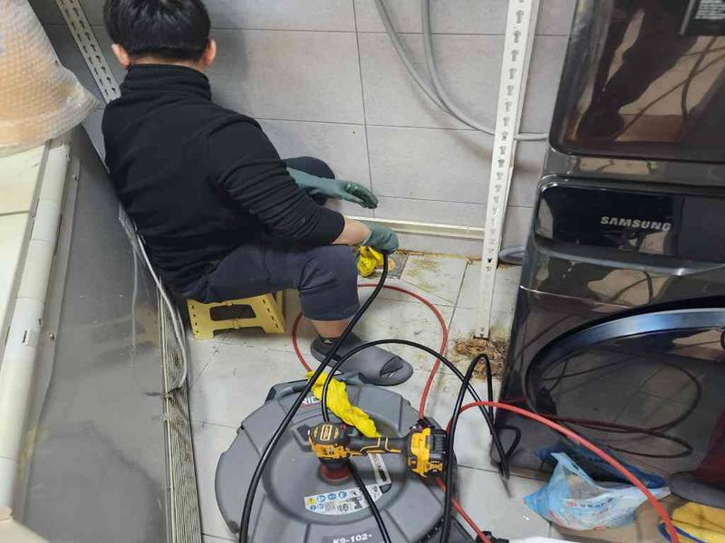 영등포구 싱크대막힘 작업사례 7